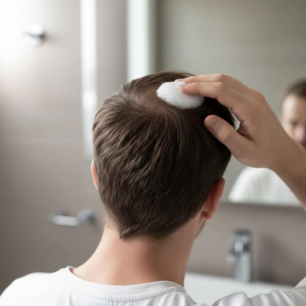 Kirkland Signature Minoxidil Foam for Men, Hair Regrowth Treatment,5% Extra Strength, 3 Months Supply