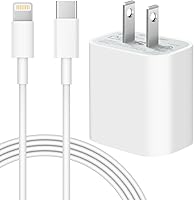 Vista 4 de Cargador para iPhone 14 13 12 de carga rápida de 20 W PD USB C cargador de pared con cable de carga rápida de 6 pies compatible con iPhone