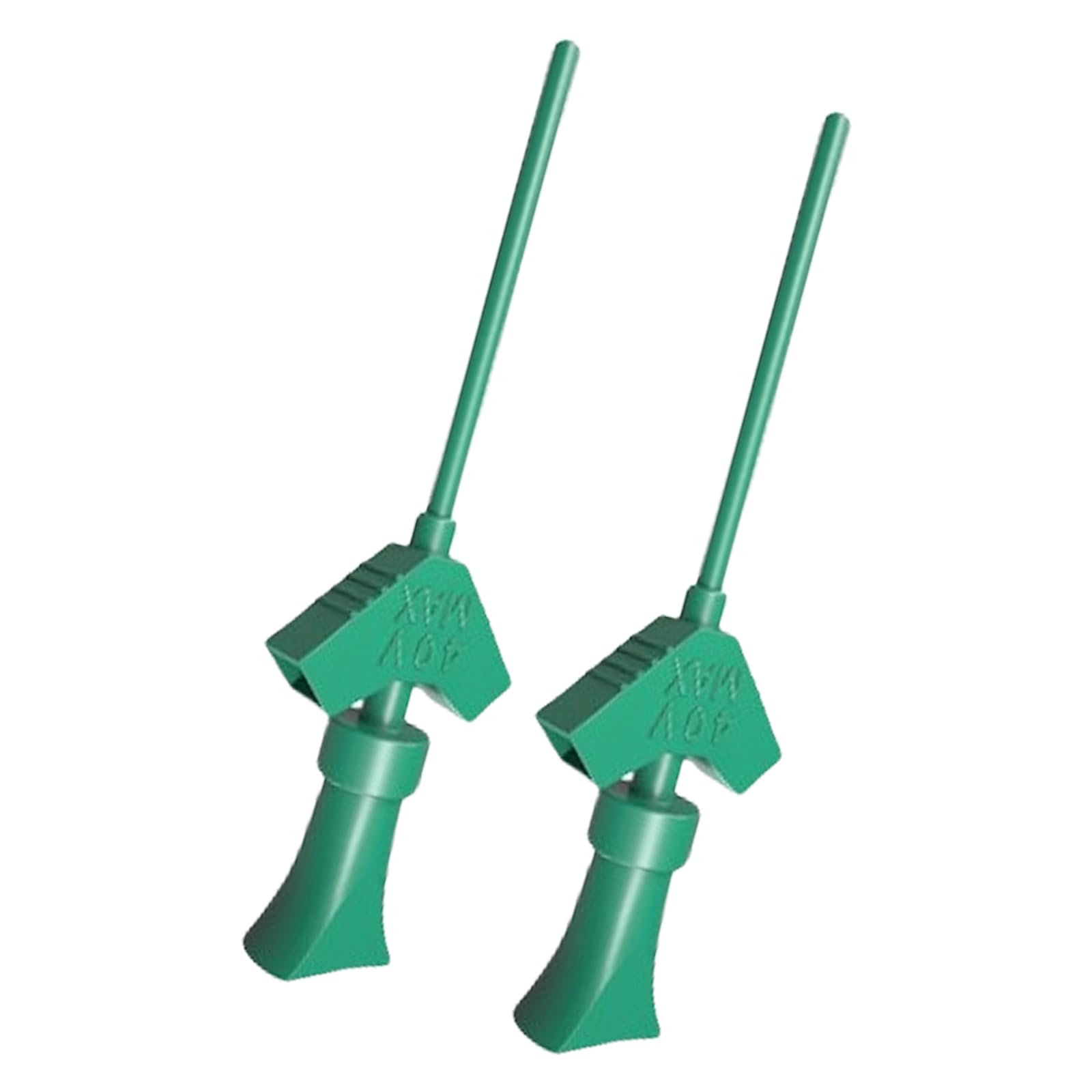 Newft Green 2Pc Grabbers For Accessory Electronic Testing Ic Hook Clip Grabber Probe Hook Internal Spring Grabbers