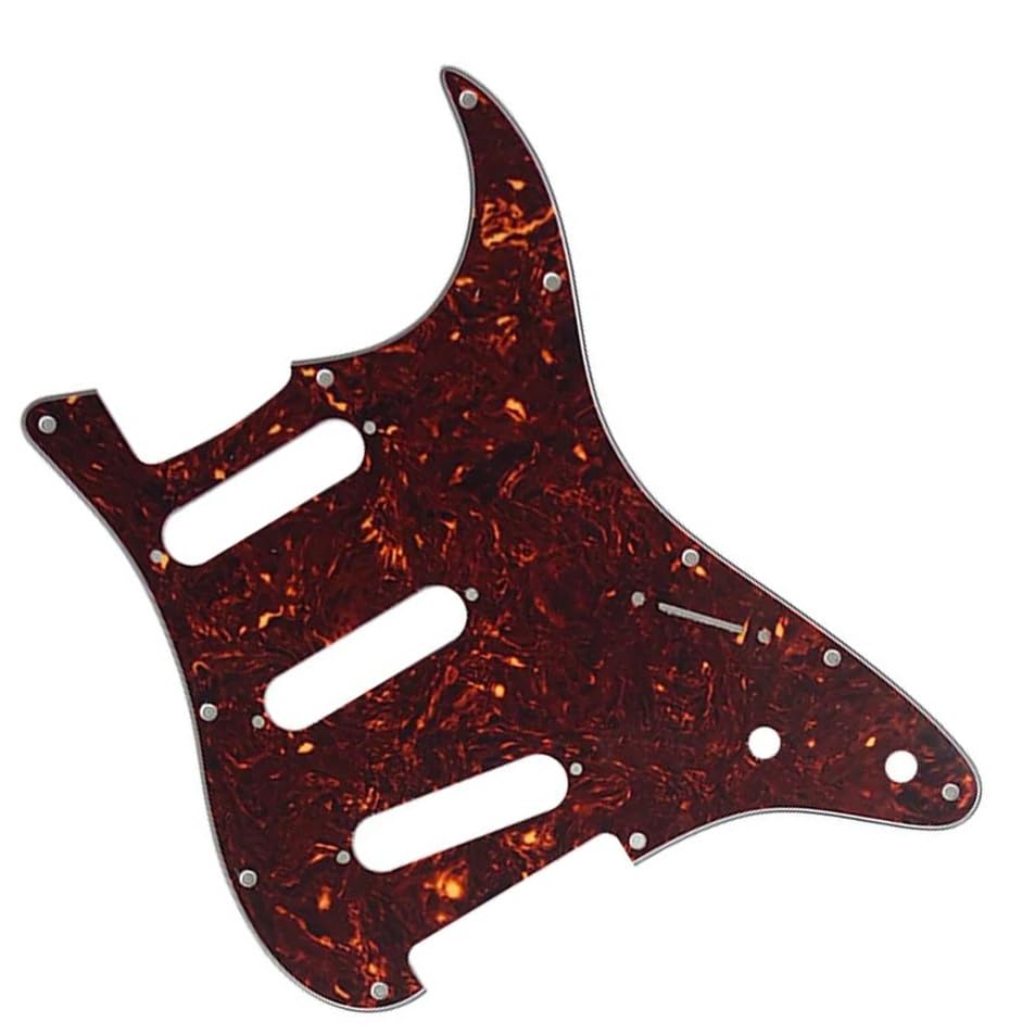 maskownica do gitary Pickguard do gitary - do Fd 72' 11 otwór na śrubę St 2 otwory kontrolne Pick Muzyczny zamienny akcesorium