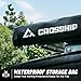 CROSSHIP Vehicle Awning 8.2'x10' - Car Awning Roof Rack Pullout Sun Shade, Upgraded Twist-Lock Aluminum Poles, Vehicle 4x4 Side Canopy for SUV Truck Van Overlanding Camping, UV50+ PU10000mm Waterproof