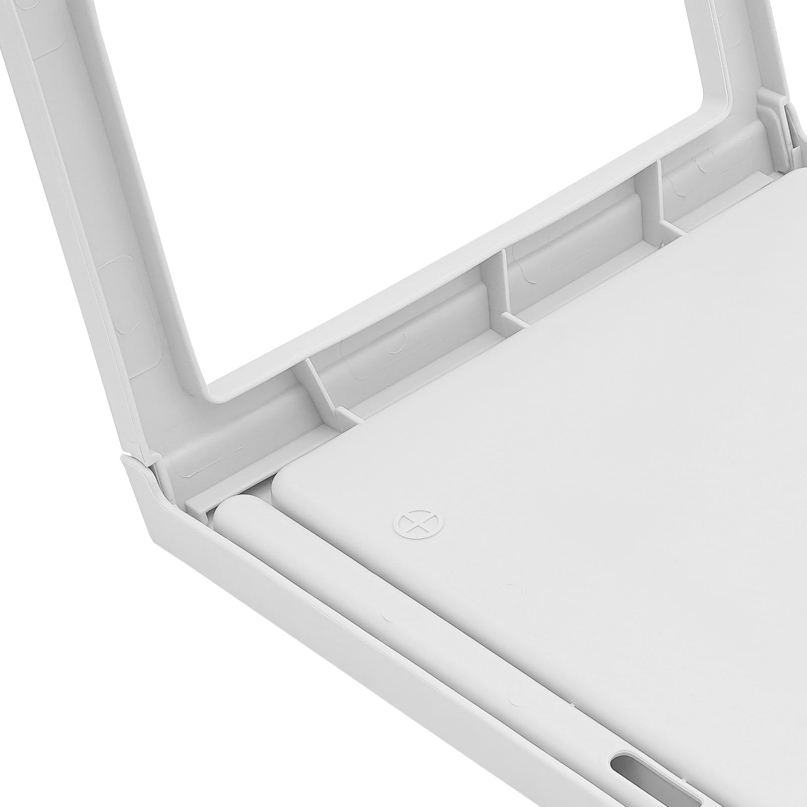 Lot de 6 plateaux pliables en plastique pour petit déjeuner au lit, 65 x 35,6 x 26,9 cm, pour lit et canapé, plateau pliable pour petit déjeuner, travail, lecture