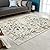 6495 Distressed Cream 5 x 7 Area Rug Carpet Large
