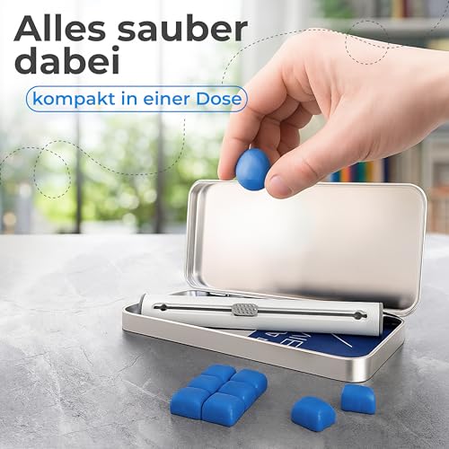 tagplus® Reinigungsknete Handy & Kopfhörer inkl. Profi Reinigungs-Tool, Handy Reinigungsset für, Gadgets für Männer, Zubehör, Zubehör, Gadgets praktisch, Technik Gadgets
