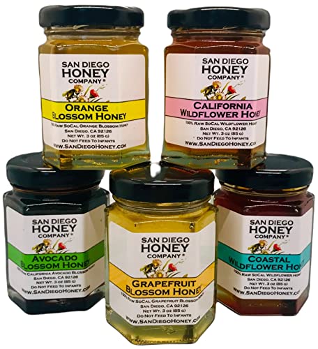 The Floral Honey Collection San Diego Honey Company