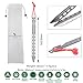 iBasingo 8 pcs/Lot Ultralight Titanium Tent Pegs Outdoor Camping Tent Stakes for Sand Heavy Duty Portable Tent Nail for Garden Picnic A-Ti4008P
