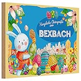 Perfekt für Osterdekorationen, als Geschenk für Freunde und Familie oder als Sammlerstück für Liebhaber von nostalgischen Holzpostkarten.