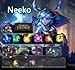 IYTYIR Neeko Keycaps Set for League of Legends Gaming Skill 12 Keys Keycap Set OEM Profile for MX Mechanical Gaming Keyboards (Neeko)