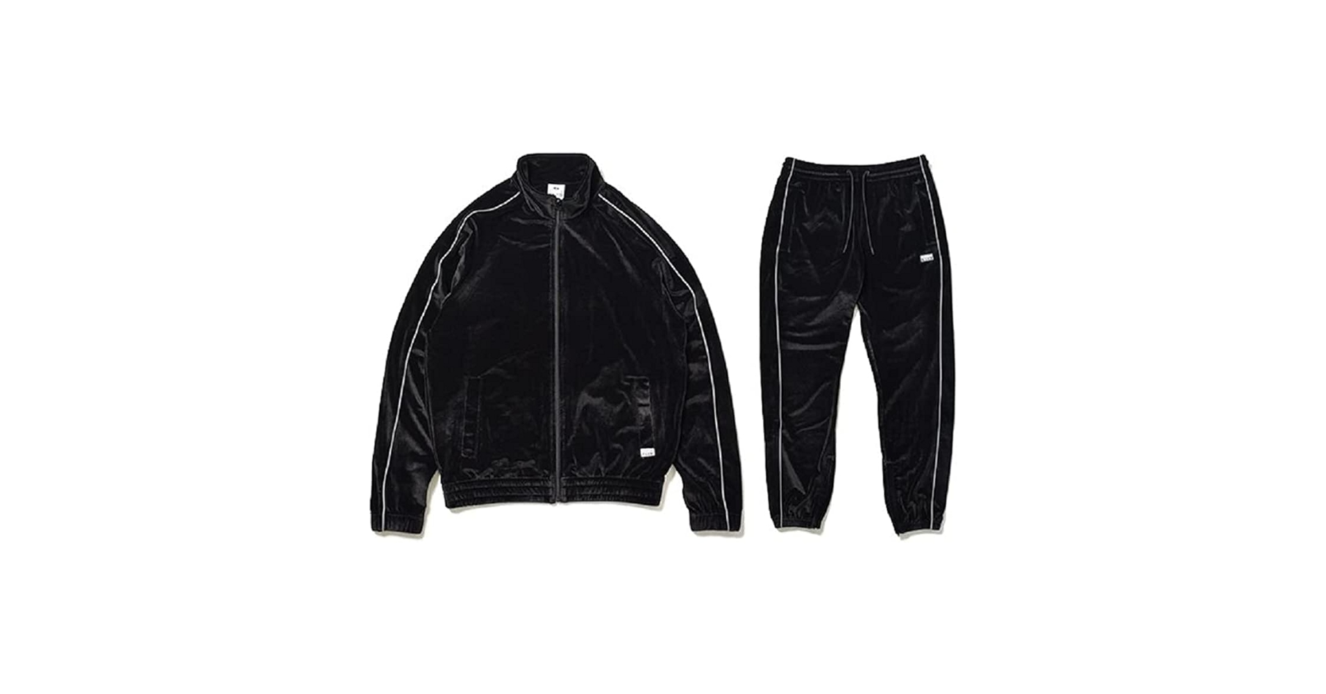 Amazon | [プロ クラブ] ベロア セットアップ size L ブラック