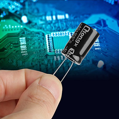 20 unids 450 V 22uf 105 largo conduce axial electrolítico polarizado condensador kit componente electrónico conjunto