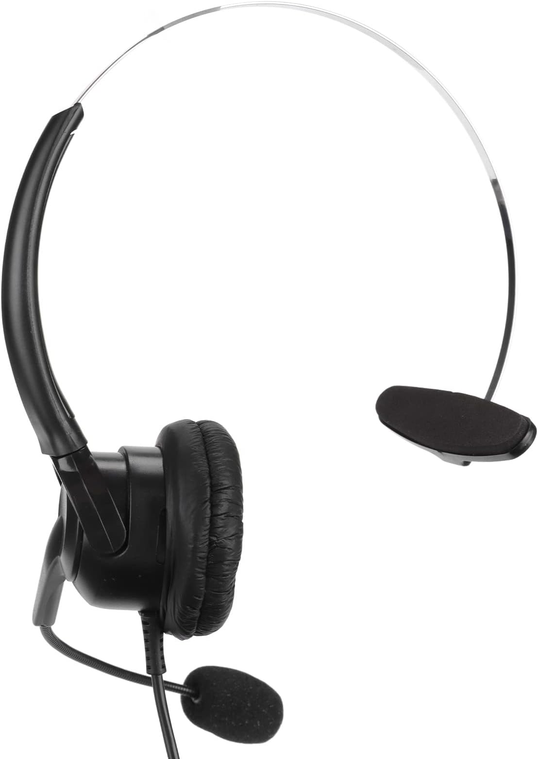 Professional Noise Cancelling Headset with Mic 330° Adjustable Boom Lightweight RJ9 Headphones for Call Center, Office, Home Crystal Clear Audio, All Day Comfort, Durable Design