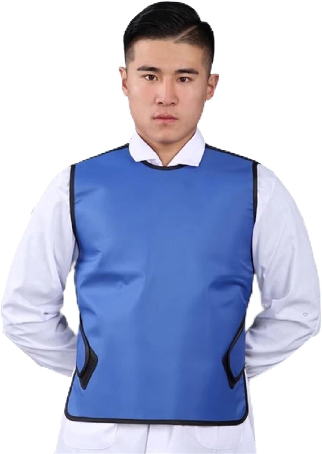 KomNWF LXXW X-ray Shield Lead Suit X-ray Protective Lead Vest Apron, Adult Neutral Lead Vest, for Abdomen Radiation Shielding X-ray Protective Lead Vest(0.35mmpb)