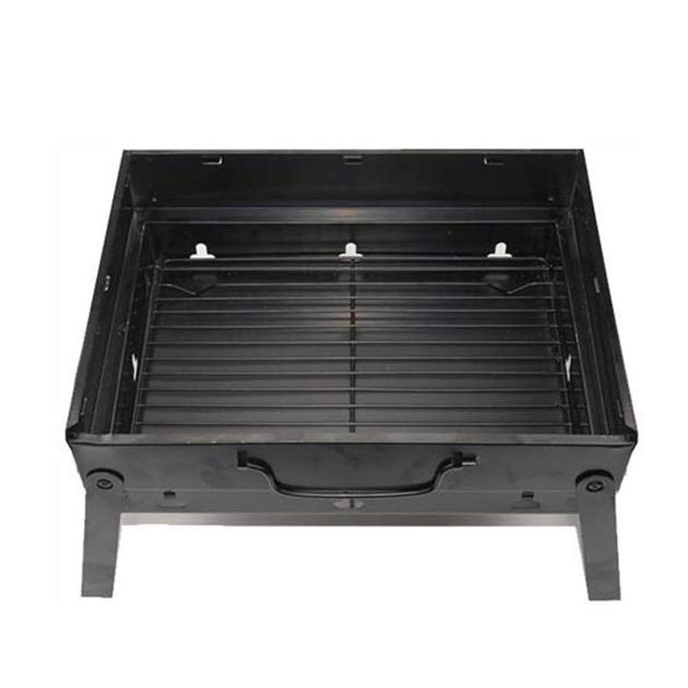 Supporto per barbecue, Griglia for barbecue for a carbone portatile in acciaio inossidabile for esterni, famiglia, picnic, campeggio 35 * 2720 cm