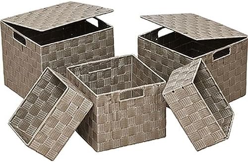 Gostle Schleifscheiben Aufbewahrungsbox Set - 8 Stapelbare Boxen Für 150mm Schleifpads & Zubehör