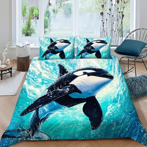 Housse de couette orque microfibre 200x200cm avec 2 taies d'oreiller - 3