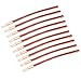 10Pcs Curved Jumbo Bobby Pins Long Metal Hair Clips for Women Teen Girls Hair Decorative (Red)