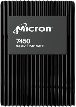 Crucial MTFDKCC960TFR-1BC1ZABYYR 15mm 7450 Pro 960 GB U.3 NVMe Non-SED Solid State Drive