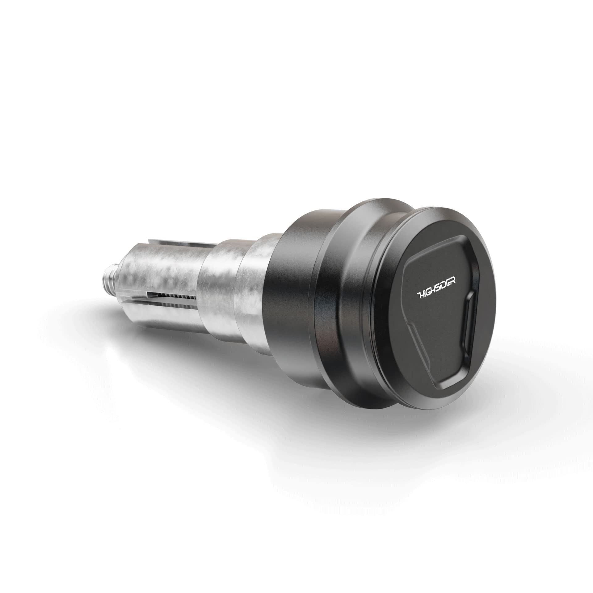 HIGHSIDER Esagano-LS Motorrad Lenkergewichte mit Lenkerendenspiegelaufnahme, universal (2er-Pack)