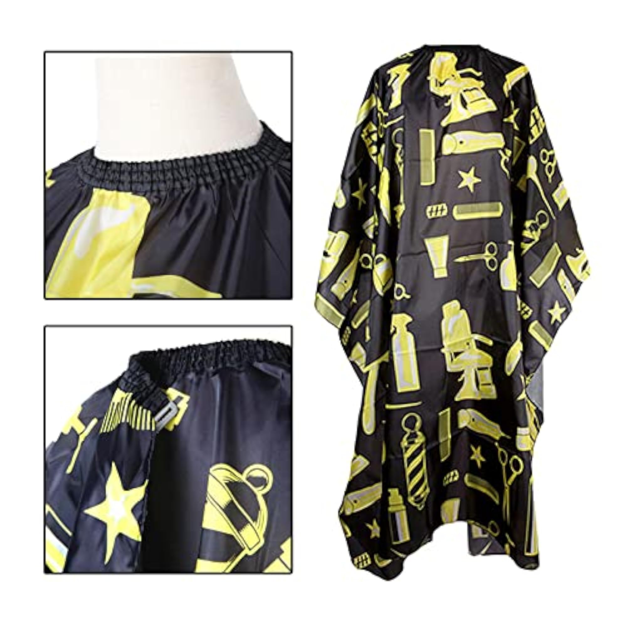 Professional Waterproof Barber Cape for Home Salon