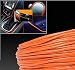 10Meter 3D DIY Automobile Car motor Interior Exterior Decoration Moulding Trim Strip line Sticker-Orange