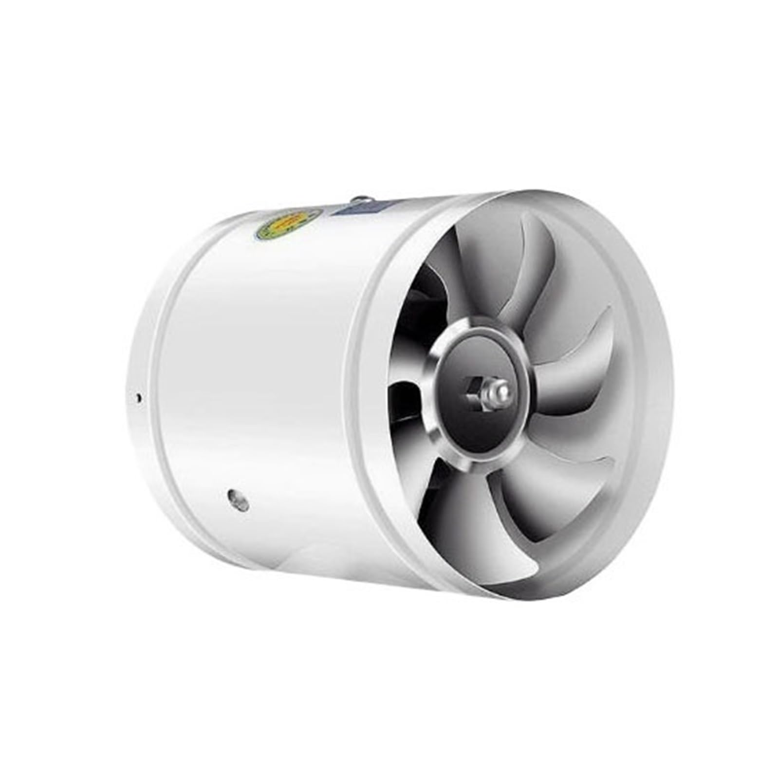Ventola booster for pipeline, adatta for ventilatori Garage(Nero)