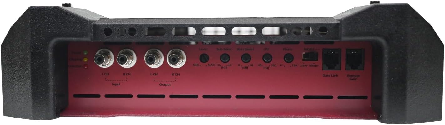 Orion HCCA3000.1DSPLX High Performance 3000W RMS Competition High Current Class-D Monoblock Amplifier - 1 Ohm Stable, Low Pass Filter, Bass Boost Control, Mosfet Power Supply, Bass Knob, Made in Korea