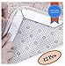 ForeBrain 12 pcs Rug Gripper, Anti Curling Rug Gripper Keeps Your Rug in Place & Makes the Corners Flat. Premium Carpet Gripper w/Renewable Carpet Tape – Ideal Anti Slip Rug Pad for Your Rugs