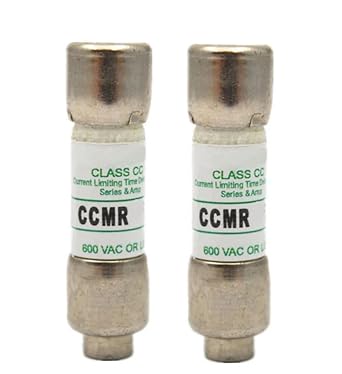 2 Pcs CCMR-15 CCMR15 CCMR 15A 15 Amp 600Vac Time-Delay Fuse