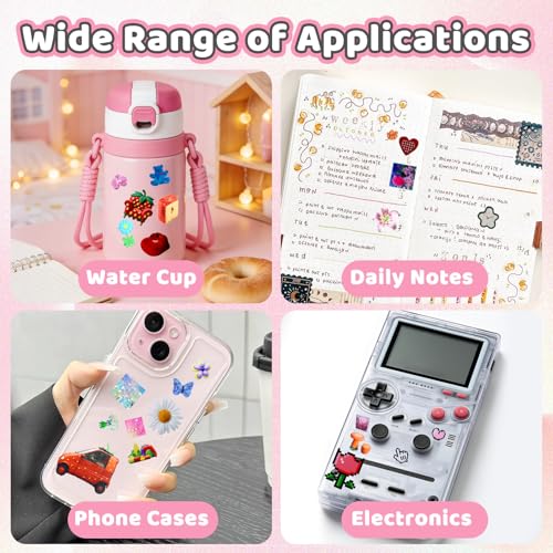 Image of 900Pcs Japanese Sticker Book Cat Kawaii Cute Scrapbook Stickers Travel Bulk Heisei Retro Stickers for Journaling Adult Y2k Aesthetic Korean Sticker Animal Toploader Decor DIY Manga Style Gifts Moss