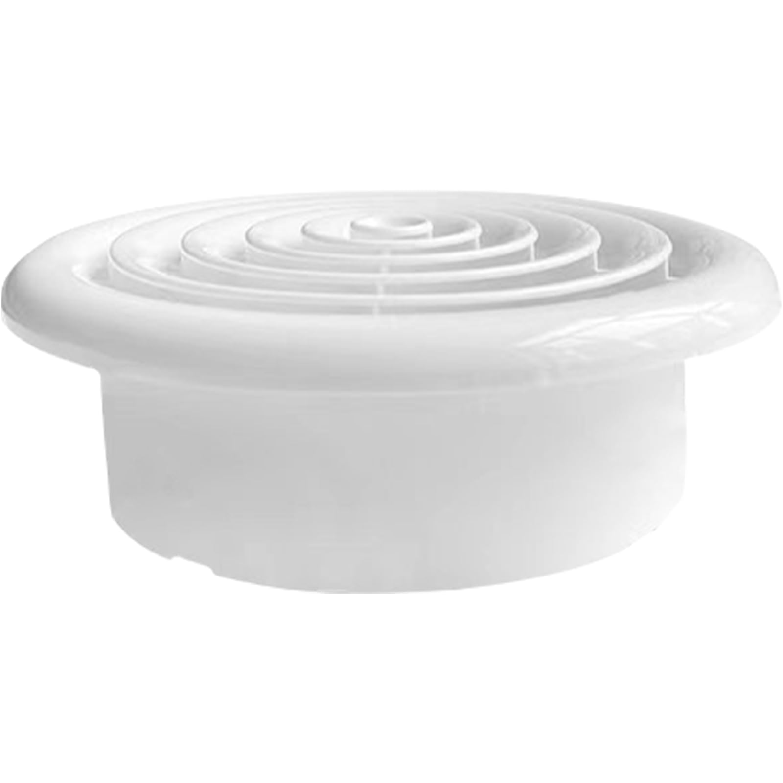 Kalttoy Modern Air Ventilation Cover ABS Round Ceiling Diffuser with Screen Air Vent Cover Round Soffit Vent for Flows Kitchen Airflows