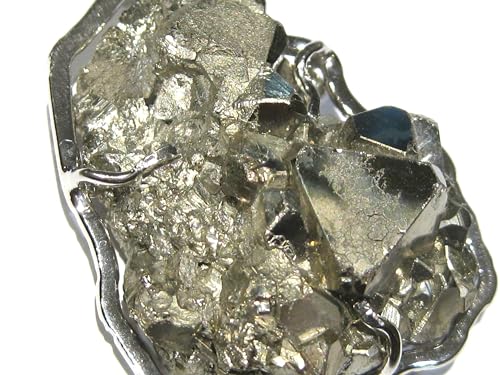 Pendentif pyrite argent 925 le cadeau d'anniversaire idéal unique - 3