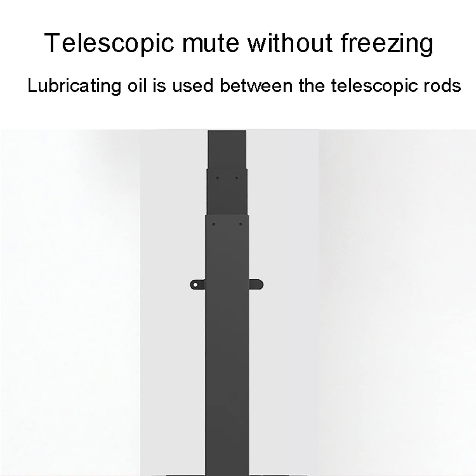 Soporte de TV Oculto - Mecanismo de elevación de TV eléctrico con Control Remoto, Soporte de TV motorizado Ajustable, Material de Acero Laminado en frío (Size : 57-120cm)
