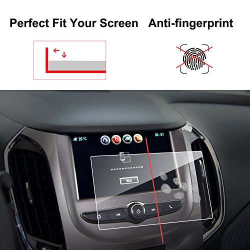 Lfotpp Glass Car Navigation Screen Protector For 2016-2018 Cruze / 2022 Equinox 7 Inch Mylink,[9H] Clear Tempered Glass Center Touch Screen Protector Against Scratch High Clarity #TOP3