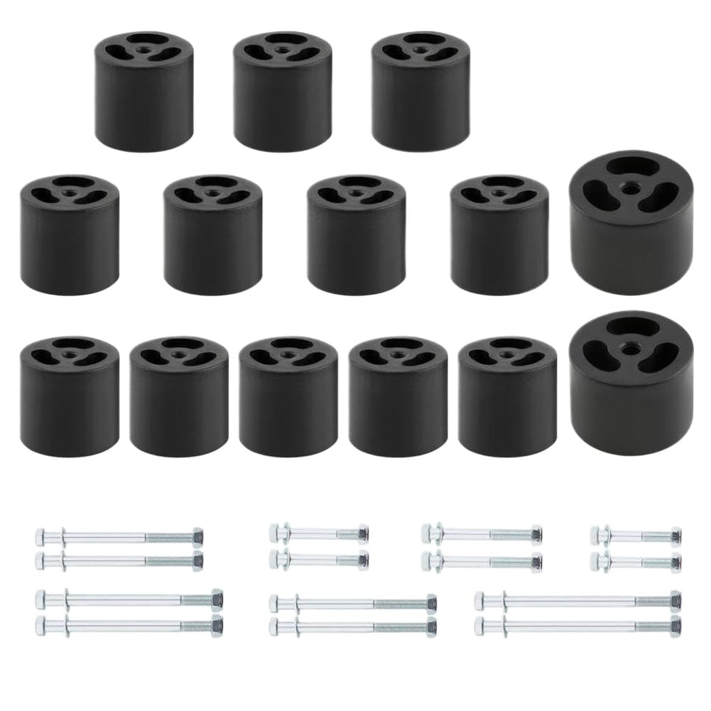 Kit bulloni Blocco Sollevamento carrozzeria da 50 mm e 2 Pollici Compatibile con Navara D22 Dual
