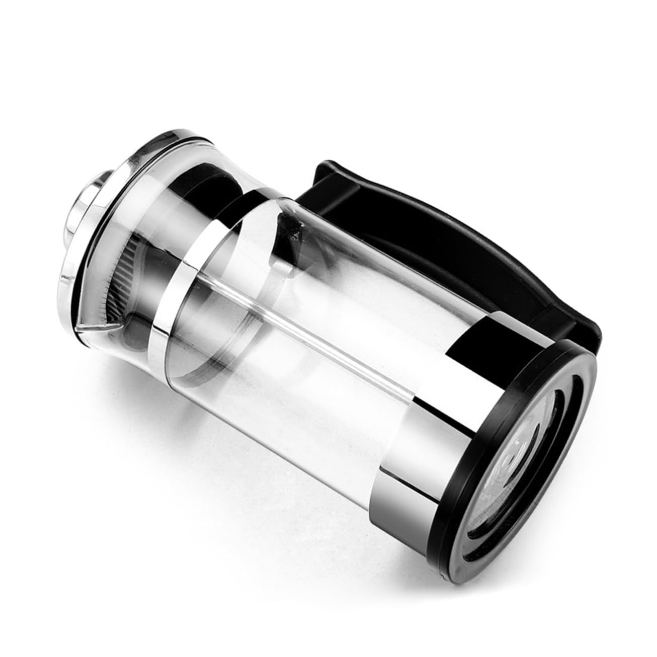 Cafetera de Acero Inoxidable de Doble Capa con Colador para Infusión de Té y Café Resistente al Calor Tetera Multifuncional para Bebidas Calientes y Frías Casa