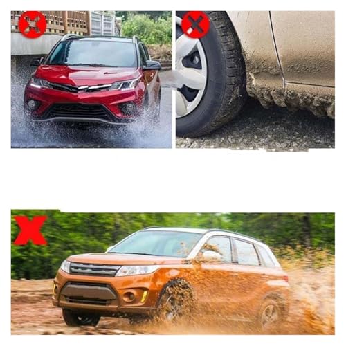 Guardabarros coche para Colorado kit de 4 piezas de protección 4