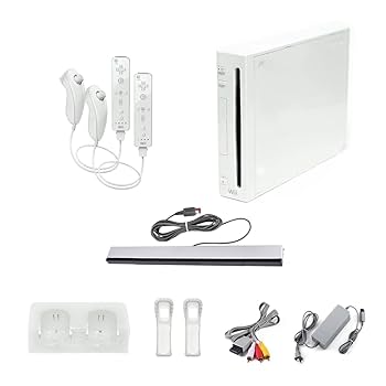 Amazon.com: Nintendo Wii Console, White Premium Bundle