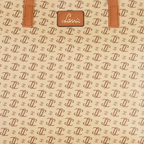 Image of Lavie Women's Miranda Monogram LL Print Tote Bag | Ladies Purse Handbag