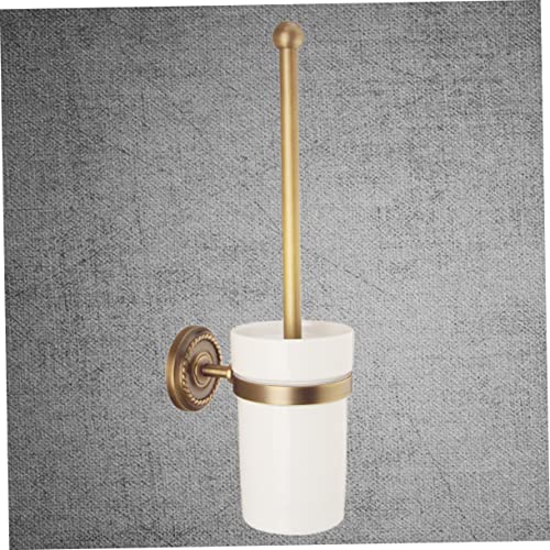 Brosse WC cuivre antique compacte pour nettoyer sans rayures - 4