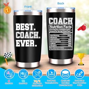 Coach Gifts for Men Women, 20 Oz Best Coach Ever Tumbler Gifts, Thank You Coach Gifts, Birthday Christmas Gifts for Coach, Soccer Football Softball Basketball Swim Coach Appreciation Gifts Coach Gifts for Men Women 20 Oz Best Coach Ever Tumbler Gifts Thank You Coach Gifts Birthday Christmas Gifts for Coach Soccer Football Softball Basketball Swim Coach Appreciation Gifts