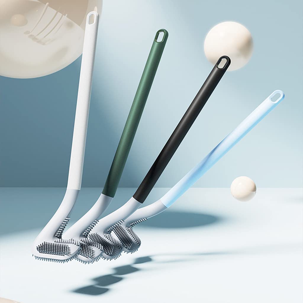 Scopino Per WC Con Testa Da Golf, Scopino Per WC Con Manico Lungo Scopino Per Pulizia Vicolo Cieco Scopino Per Wc Da Golf In Silicone Scopino Per Wc Creativo A Parete Betterlife 51113287