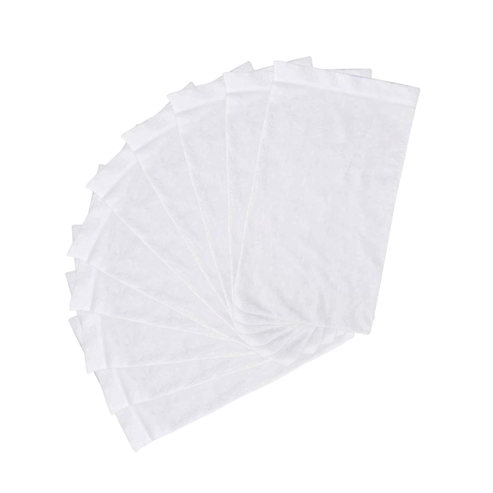 Lot de 100 chaussettes filtrantes pour piscine pour l'entretien du spa, texture polyester, 13 x 22 cm, sac filtrant rectangulaire, adapté pour l'entretien de routine des jeux d'eau, skimmer