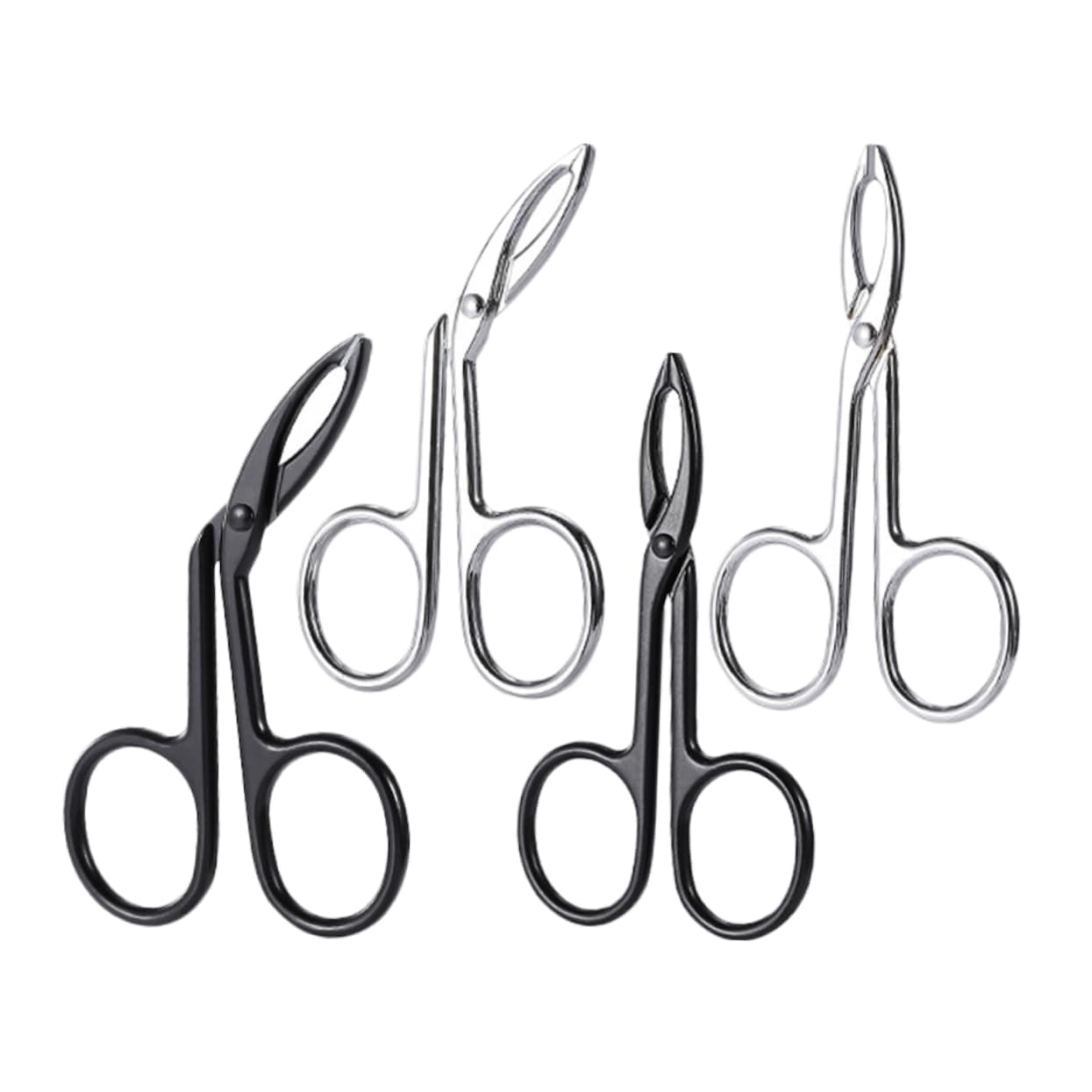 VALICLUD 5 Set Pinze Per Sopracciglia Fronte Pinzetta Attrezzo Sopracciglio Pinzette Per Del Viso Da Donna Sul Mento Pinzette Per Sopracciglia Da Donna Acciaio Inossidabile 4 Pezzi*5