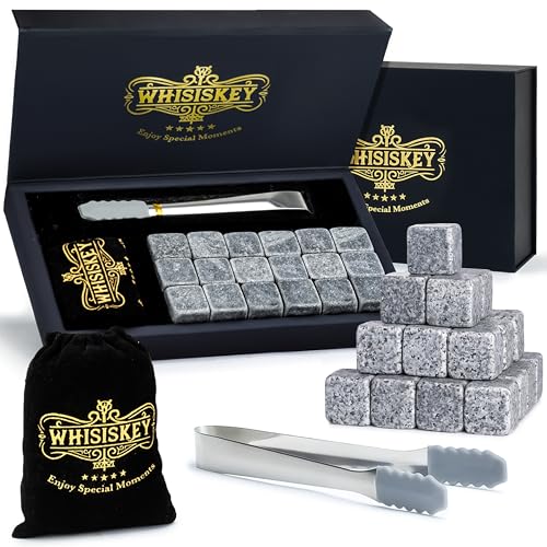 WHISISKEY Pierre a Whisky - 18x Pierre a Whiskey - Coffret...