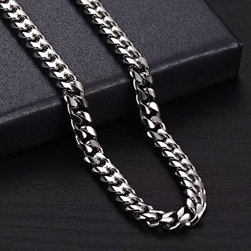 Husband Gifts For Men, Silver Cuban Chain For Husband Christmas Gifts Husband Birthday Gift Fathers Day Husband Gifts Anniversary Husband Gifts For Him Valentines Day Gifts For Him Fathers Day Husband Gifts For Husband Jewelry Gifts For Husband #TOP6