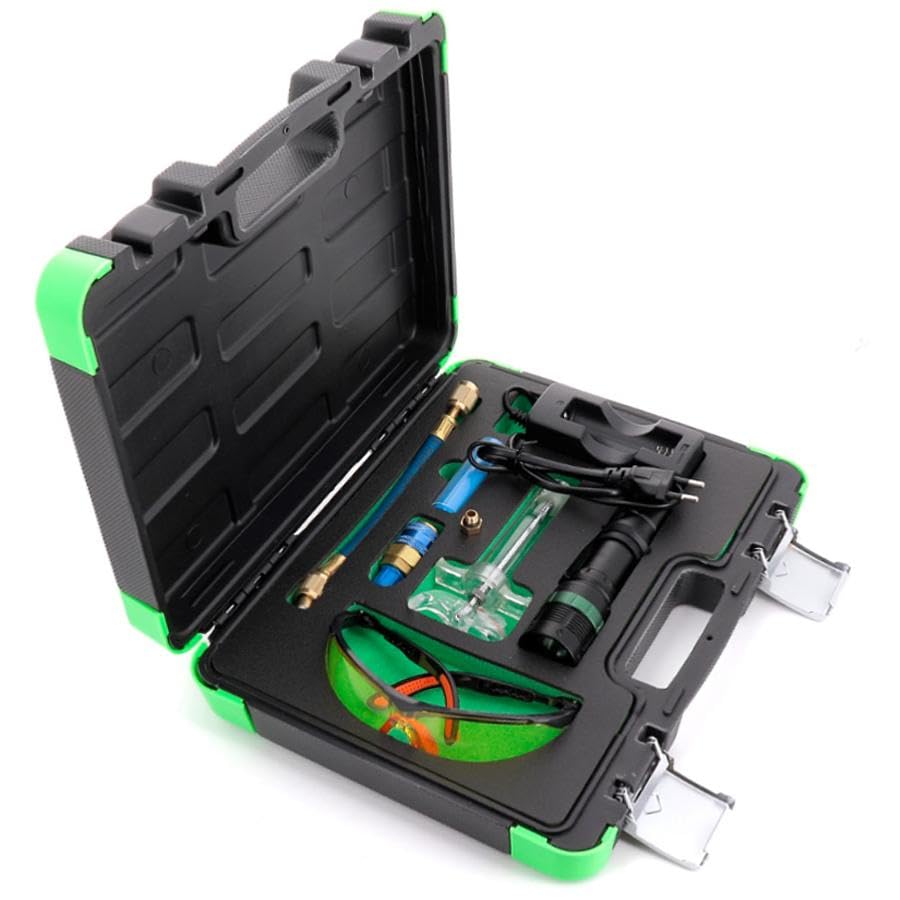 Kit Détecteur De Fuite Climatiseur Avec Lampe UV 21 LED Et Lunettes - Neuf