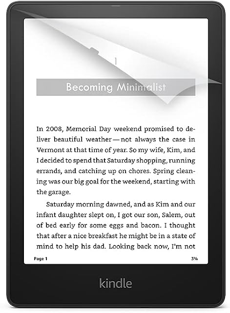 NuPro Antimicrobial Screen Protector for Kindle Paperwhite Signature Edition (11th generation, 2021)