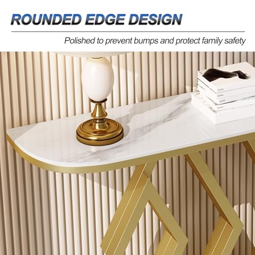 Mesa de sofá estrecha para optimizar el espacio y decorar pasillos modernos 8
