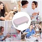 Podpórka pod ramię do paznokci | Zdejmowany podłokietnik z miękkiego silikonu, poduszka pod dłoń do paznokci, do salonu domowego DIY entuzjastów techników początkujących kobiet dziewcząt manicure i