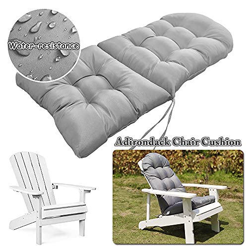 Enipate Weather Resistant Cushions For Adirondack Chair High Back Rocking Chair Cushion Indoor Outdoor Patio Tufted Lounge Cushion Seat Pads #TOP2